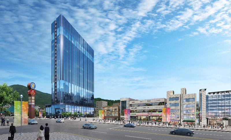 Ramada Encore By Wyndham Busan Haeundae מראה חיצוני תמונה